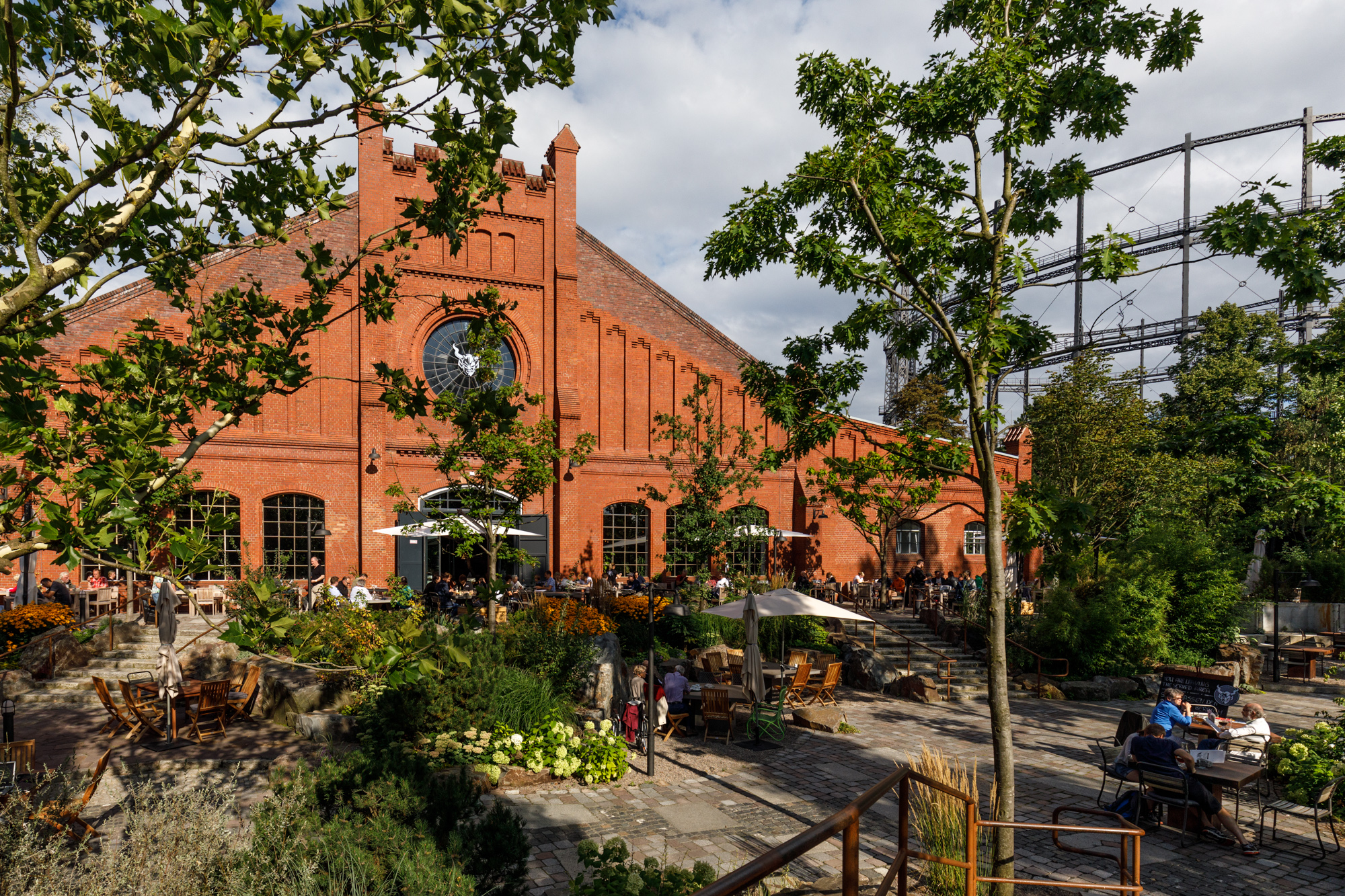 Stone Brewing Berlin, the European headquarters of the US craft brewer in the former Marienfedorf gasworks